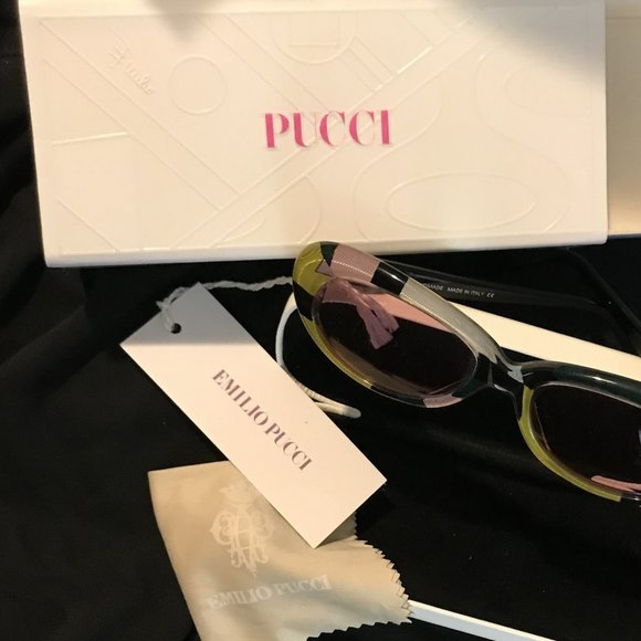 Emilio Pucci Vintage 2004 Sunglasses - Ready to Wear Collection - New in Box. - Picture 12 of 16